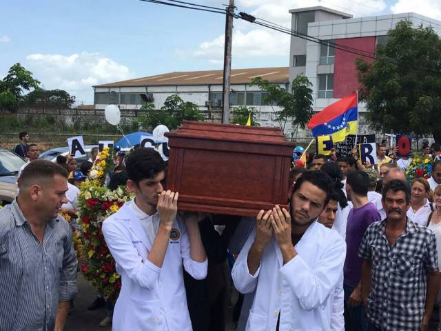 Foto: Funeral de Augusto Puga / prensa 