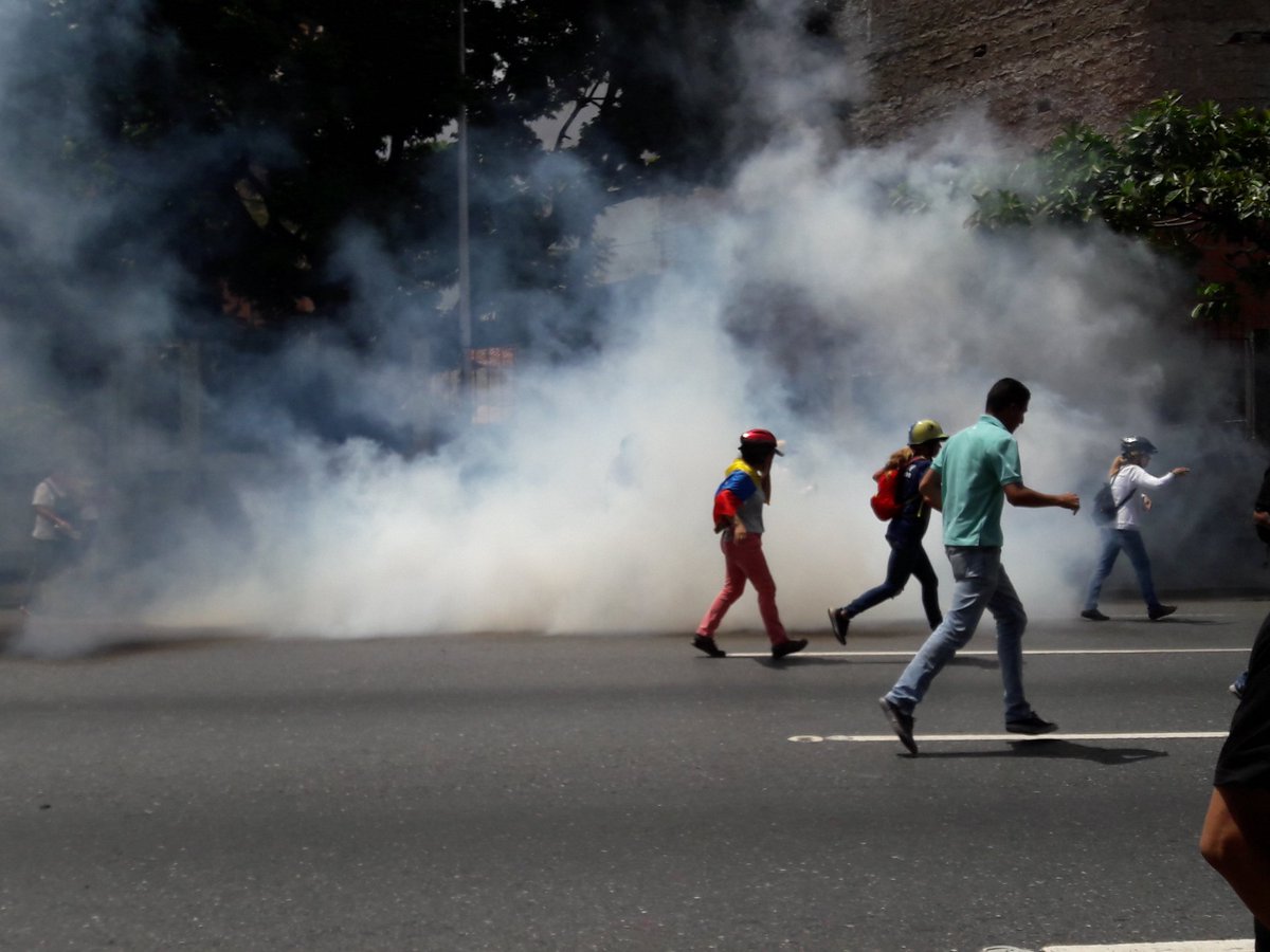Luis Somaza: “Marcha de los Libertadores” fue reprimida una vez más por los esbirros de Maduro