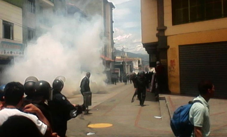 Reportan tres heridos por arma de fuego en disturbios en Mérida