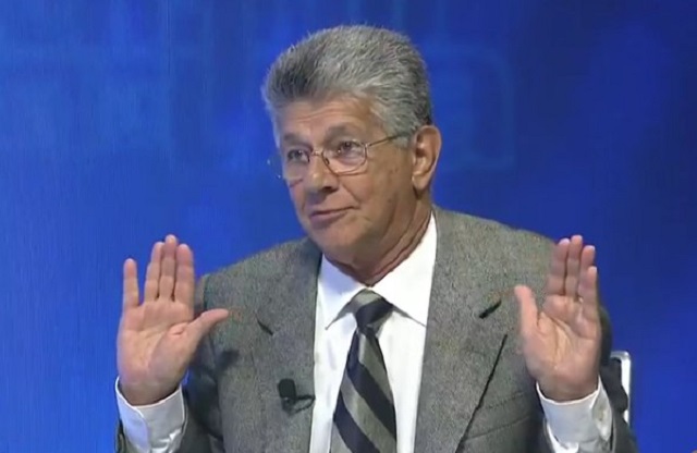 Henry Ramos Allup, diputado por AD ante la Asamblea Nacional / Foto captura tv