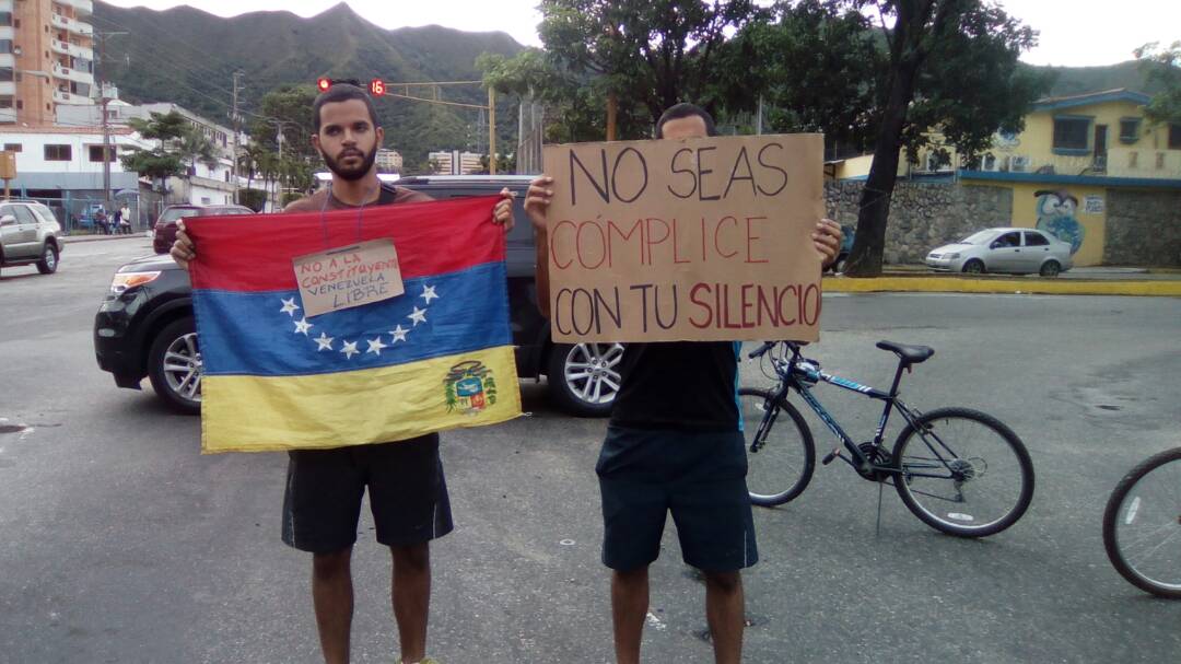 En Carabobo vecinos activaron el plantón #14Jun (Fotos)