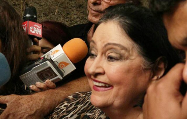 Edith López Gil, tía de Leopoldo López // Foto Will Jiménez -LaPatilla.com