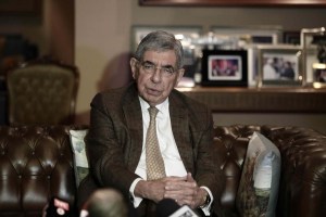 Antonio Ledezma se reunió con el expresidente de Costa Rica, Oscar Arias, en Chile