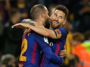 Messi lidera la goleada del Barcelona al Eibar