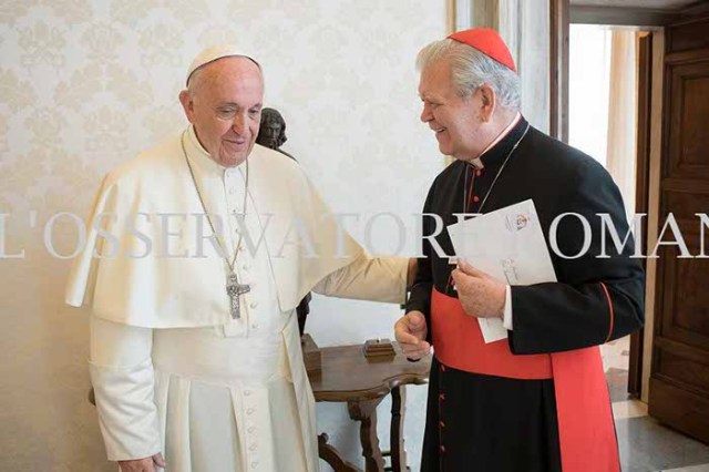 Papa Francisco y Jorge Urosa Savino  (4)