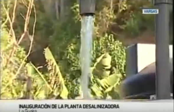 La planta que desperdició litros y litros de agua en donde siempre hace falta, La Guaira (video)