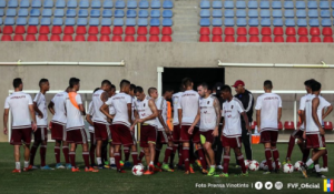 La Vinotinto prepara con jugadores de la liga local duelos contra Uruguay y Paraguay