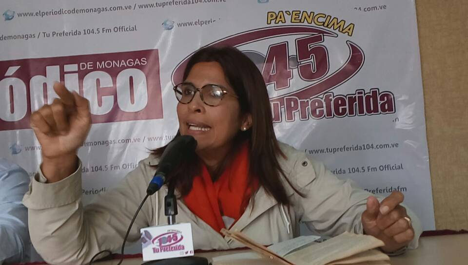 María Gabriela Hernández: Monagas está consternados por la muerte de niños a causa de difteria