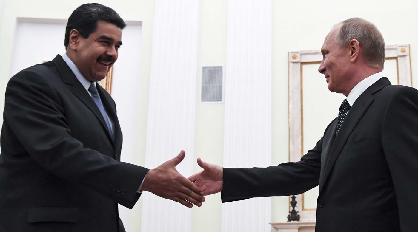 Maduro agradece a Putin el apoyo prestado en “momentos difíciles” (fotos)