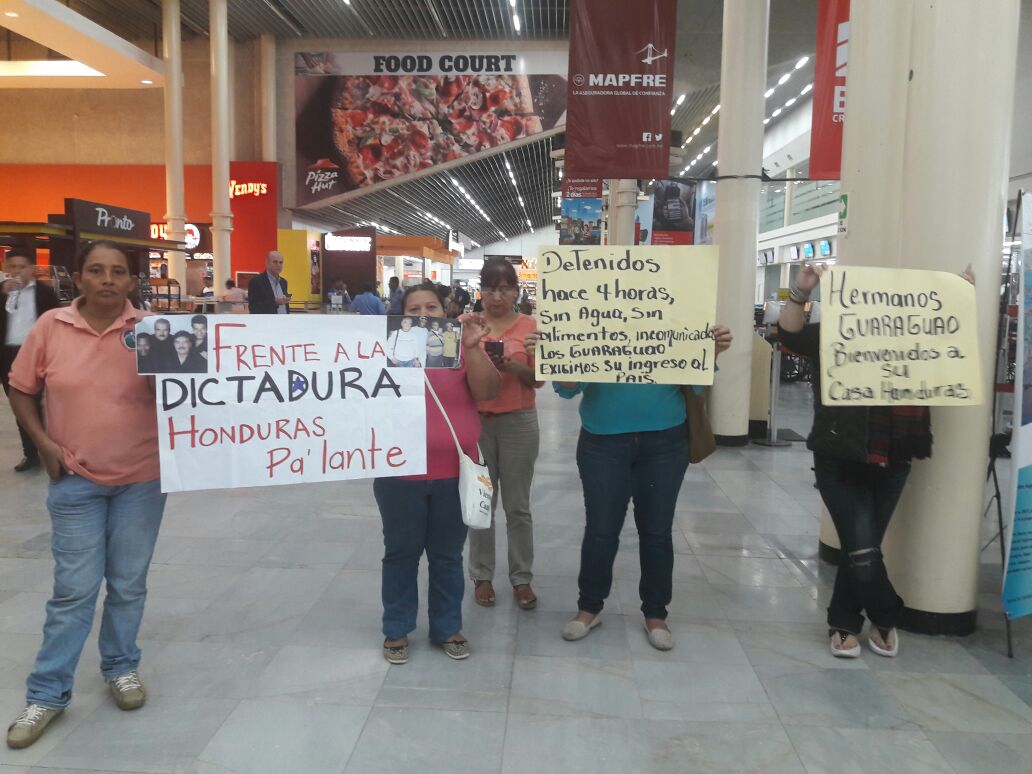 Honduras impide ingreso a grupo Guaraguao que actuaría en acto opositor