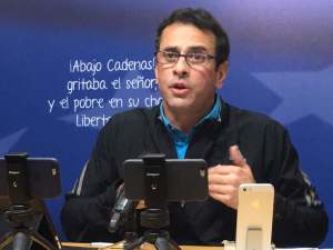 Henrique Capriles pide a Bachelet no dejarse “seducir” por el régimen de Maduro