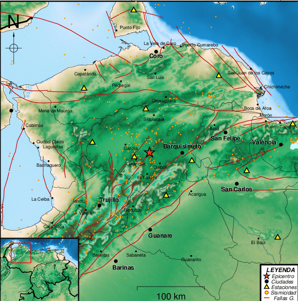 sismo Quibor