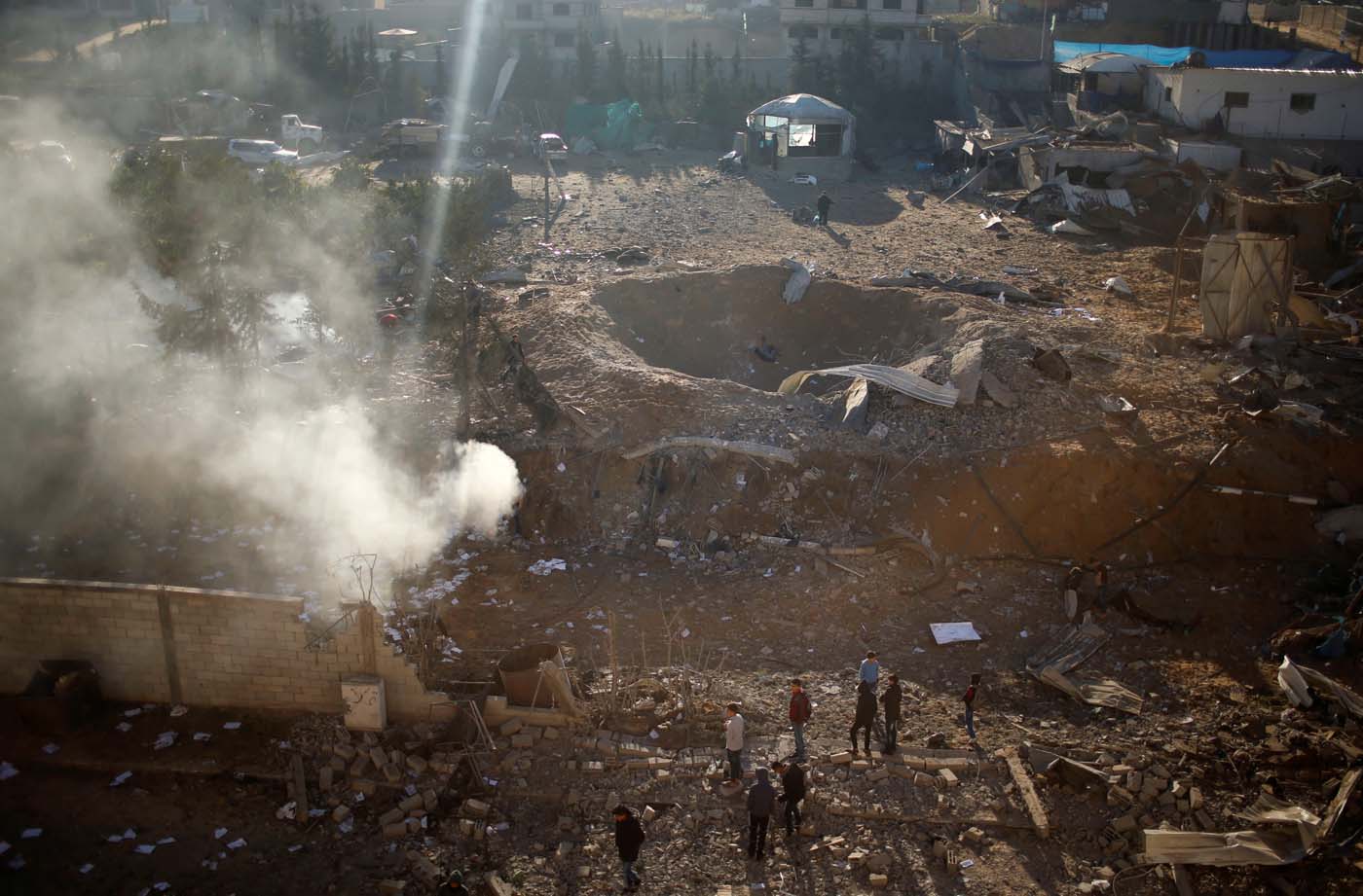 Israel bombardea posiciones de Hamas en Gaza tras el disparo de cohetes