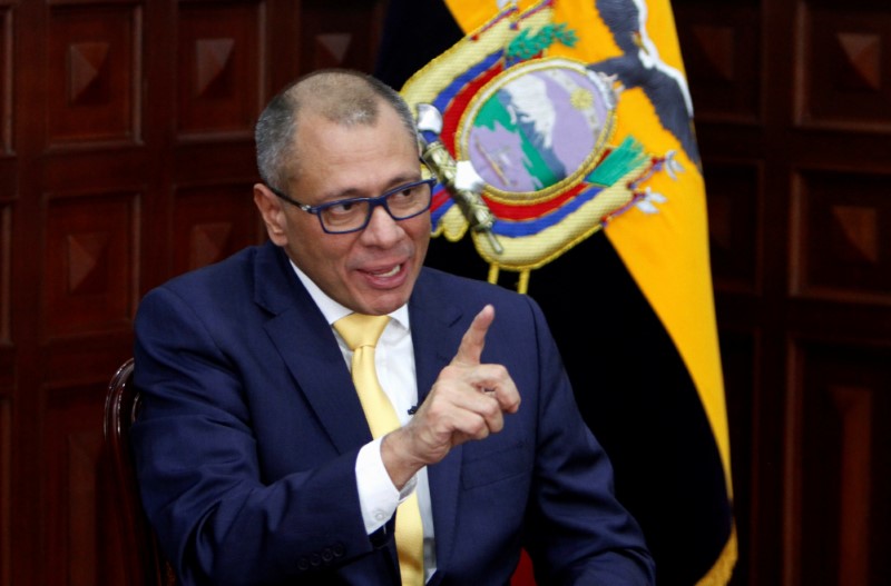 Trasladan al exvicepresidente de Ecuador a cárcel de Latacunga, según su abogado