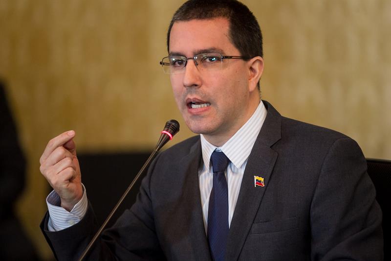 Canciller Arreaza tildó de “insólito” el comunicado del Grupo de Lima