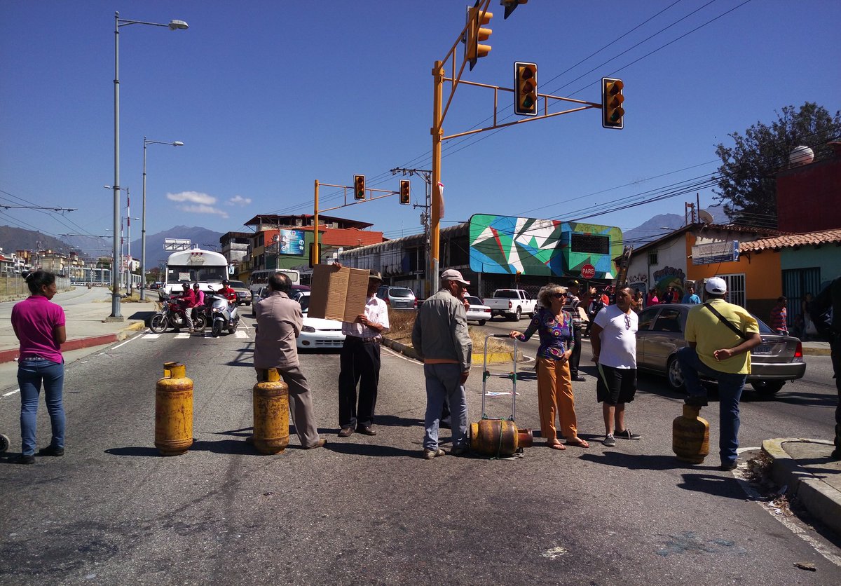 Protestan en Mérida por falta de gas doméstico #22Dic