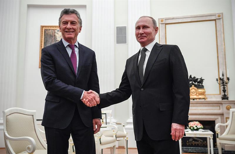 Mauricio Macri se reúne con Vladimir Putin: Le damos mucha importancia a la relación estratégica con Rusia