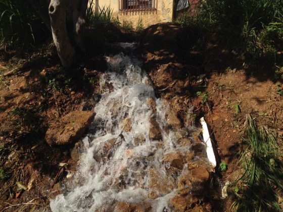 En Valencia vecinos llevan más de dos semanas sin agua por tubería rota