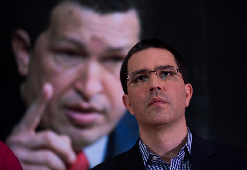 Arreaza se reúne con el presidente del Parlamento de Nicaragua