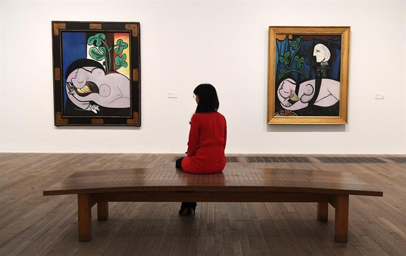 Picasso danza entre las formas, su vida personal y el surrealismo en Londres (Fotos)