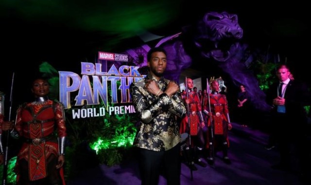 En la foto de archivo el actor Chadwick Boseman, en la premiere de la película "Black Panther" en Los Angeles, California, Estados Unidos. 29 de enero de 2018, 2018. REUTERS/Mario Anzuoni