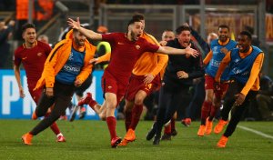 La Roma deja fuera de la Champions al Barcelona