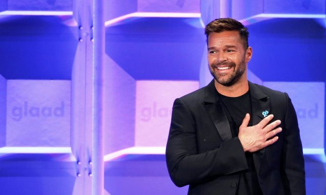 Presenter Ricky Martin speaks at the 29th Annual GLAAD Media Awards in Beverly Hills, California, U.S., April12, 2018. REUTERS/Mario Anzuoni