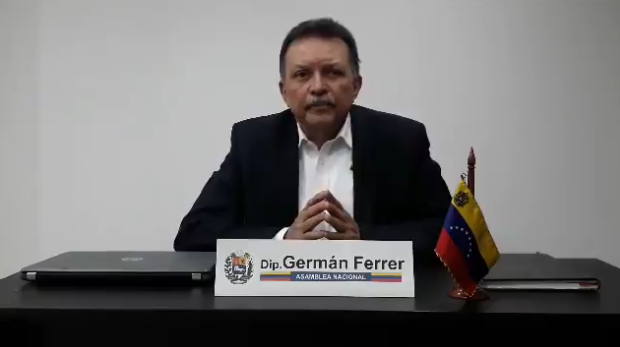 Foto: Germán Ferrer, diputado a la Asamblea Nacional 