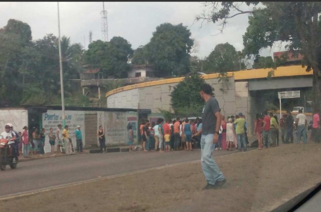Protesta en Maturín, estado Monagas // Foto @sosa_ligia