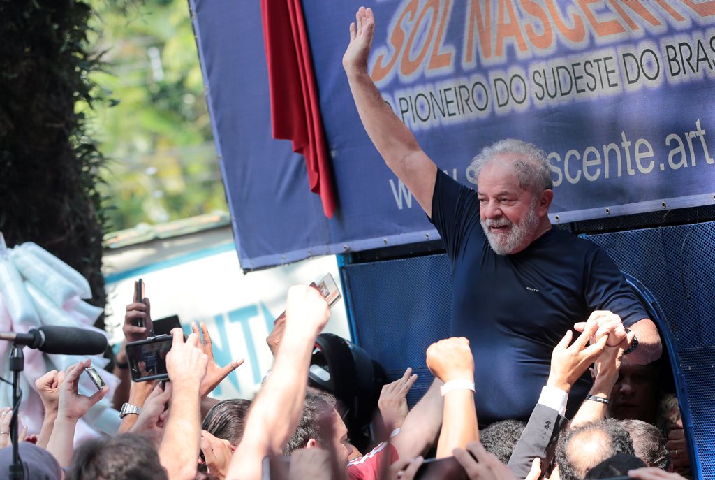 Lula reafirma desde prisión su candidatura en un Primero de Mayo “triste”