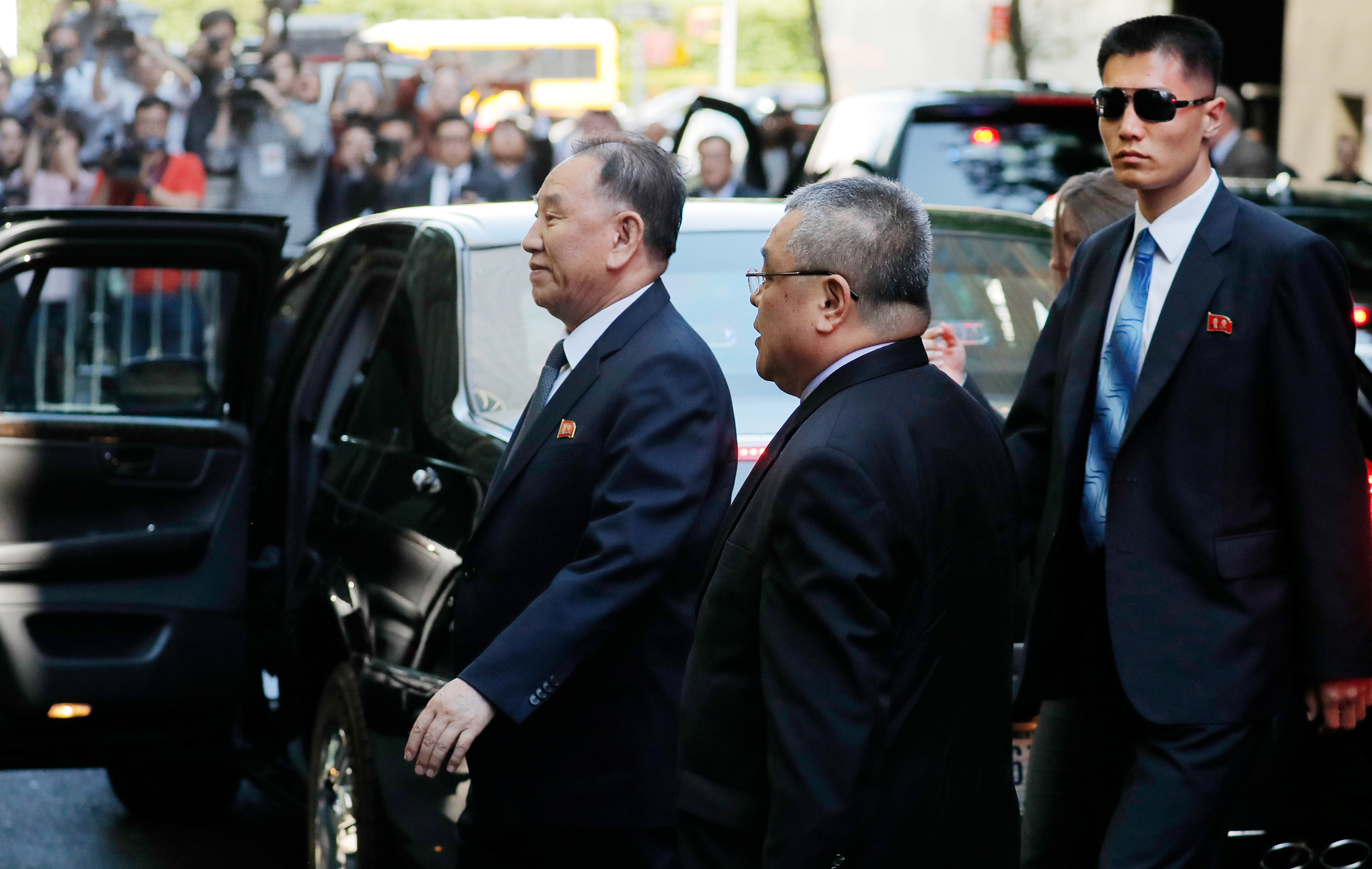 La mano derecha del líder norcoreano llega a Nueva York