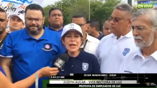 Judith Aular, vicerectora de la Universidad del Zulia | FOTO: @VpiTV