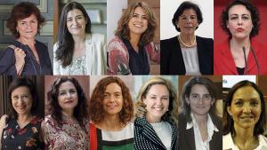 Las 11 mujeres que integran el gabinete de Pedro Sánchez