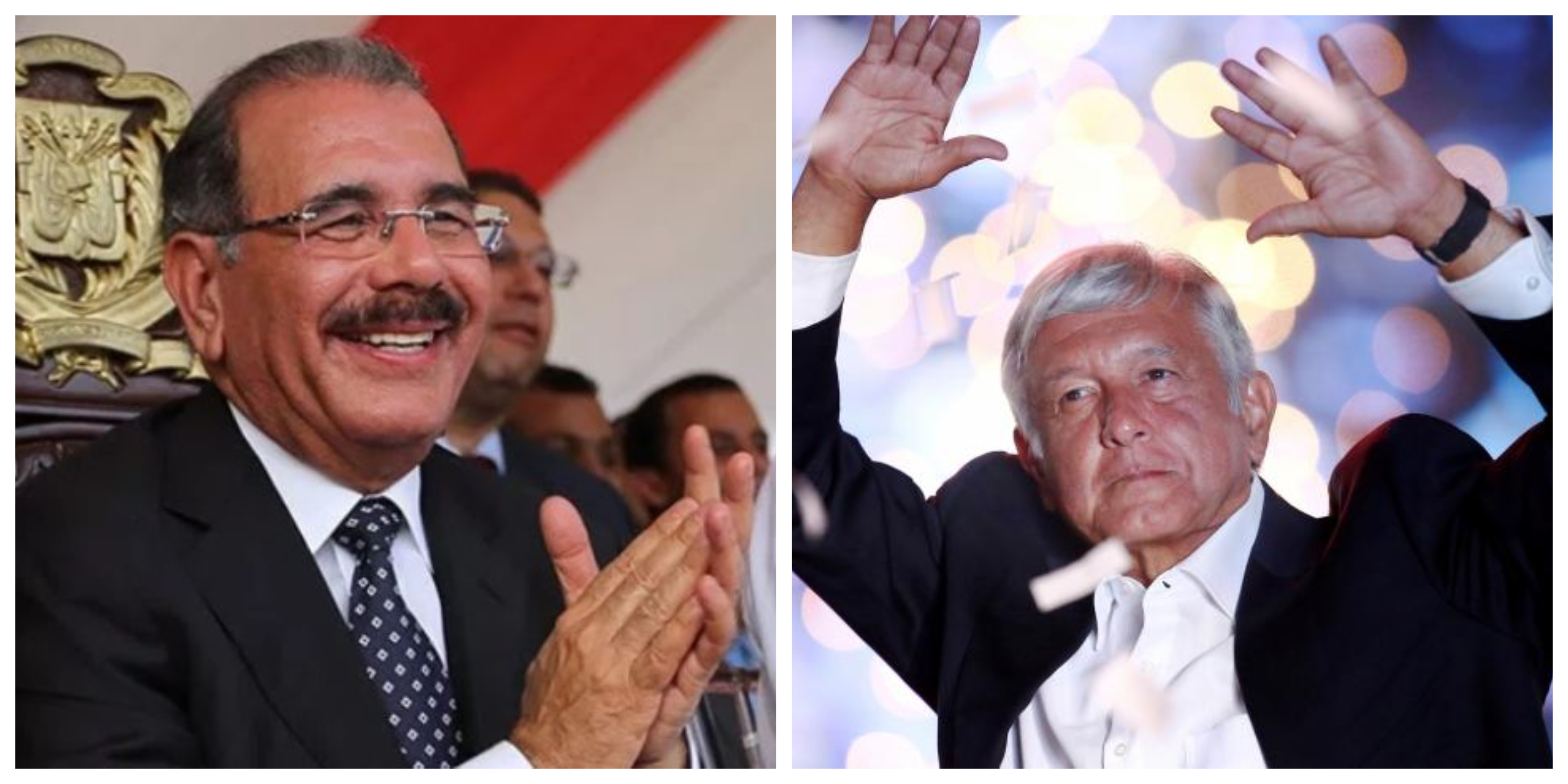 Presidente dominicano felicita a López Obrador por triunfo en México