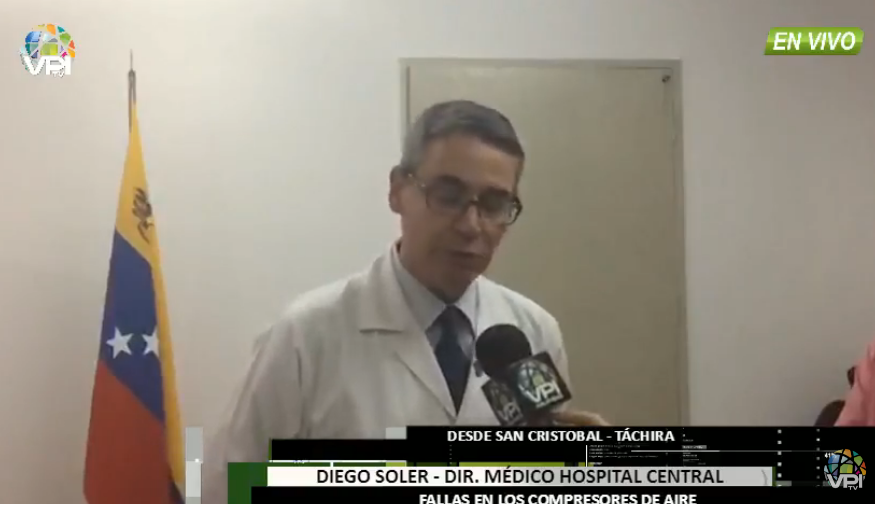 Denuncian fallas en los compresores de aire en el Hospital Central de San Cristóbal #30Jul