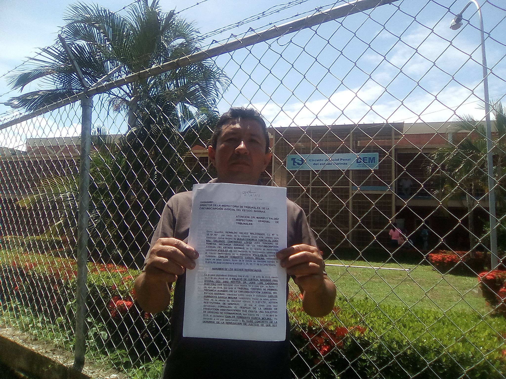 Denuncian a Juez agrario en Barinas por desacato a la orden presidencial de desalojo a campesinos