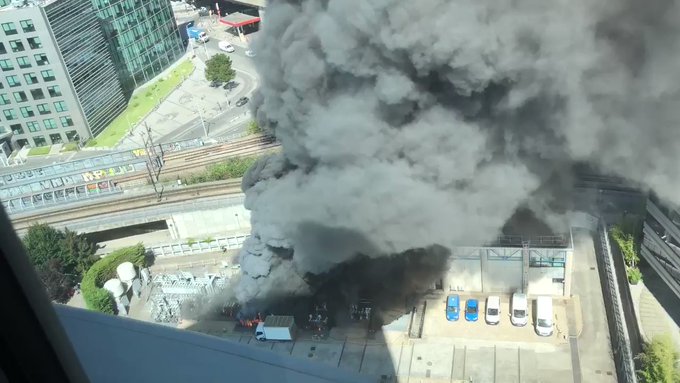 Paralizado el tráfico en una estación de trenes de París en pleno éxodo veraniego