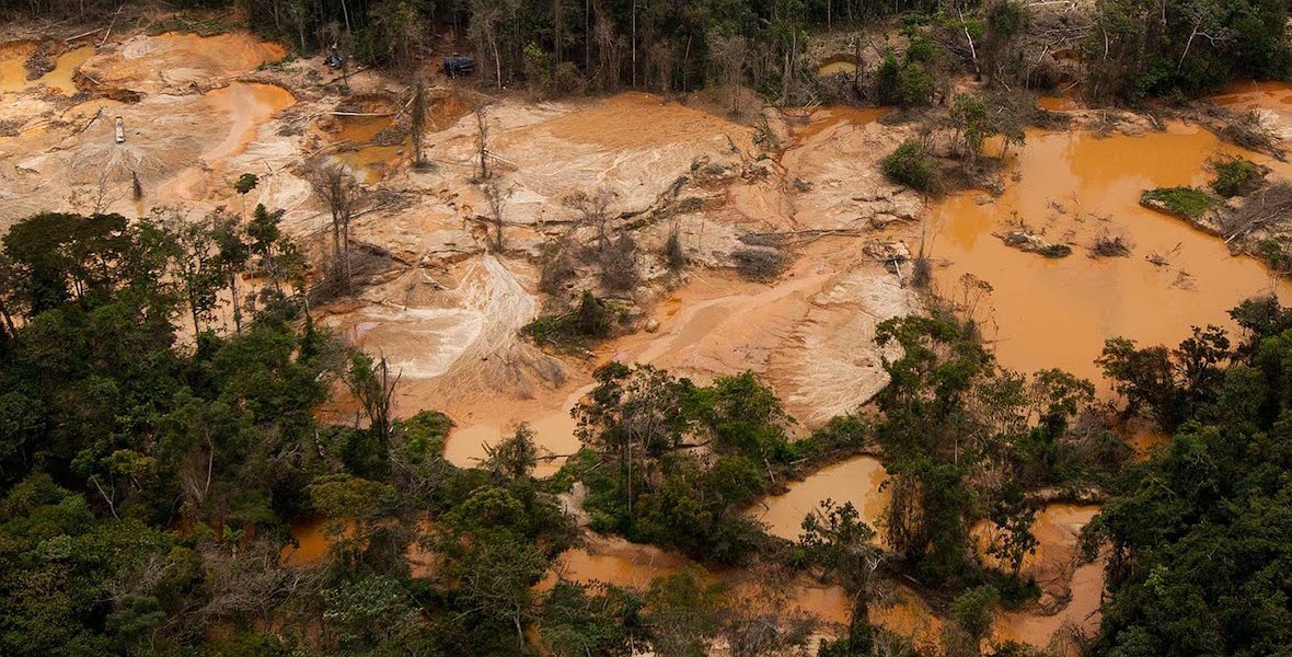 El Arco Minero en vía de convertirse en el mayor desastre ecológico de América Latina
