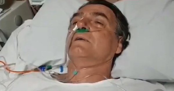 Jair Bolsonaro habló desde el hospital tras ser apuñalado: Nunca le hice mal a nadie (video)
