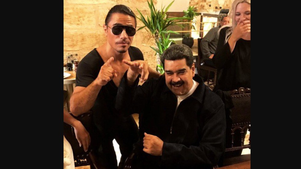 ¡Qué fuerte! Así reaccionó J Bavin al video de Maduro junto a “Salt Bae”