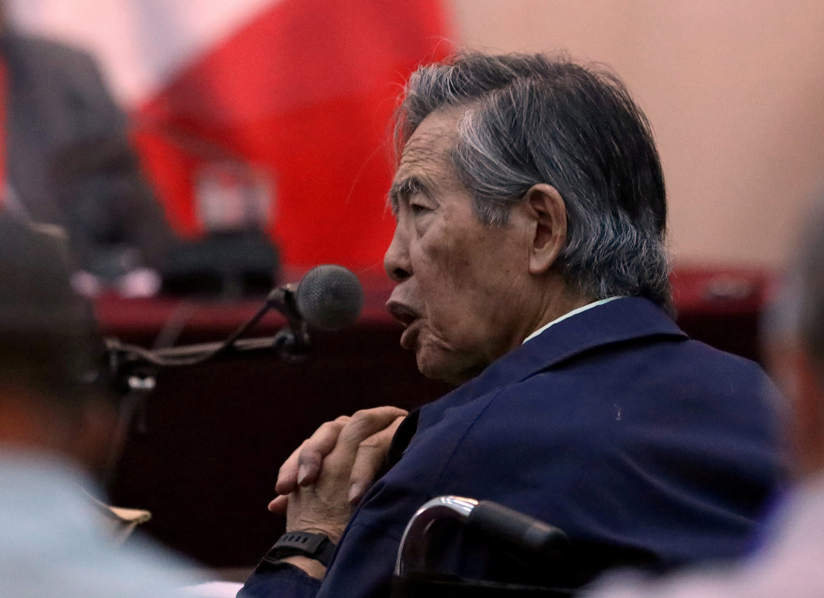 Fujimori dice que si vuelve a prisión será una condena a muerte