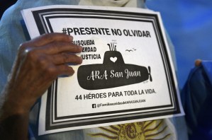 Argentina cierra angustiosa búsqueda de submarino San Juan implosionado