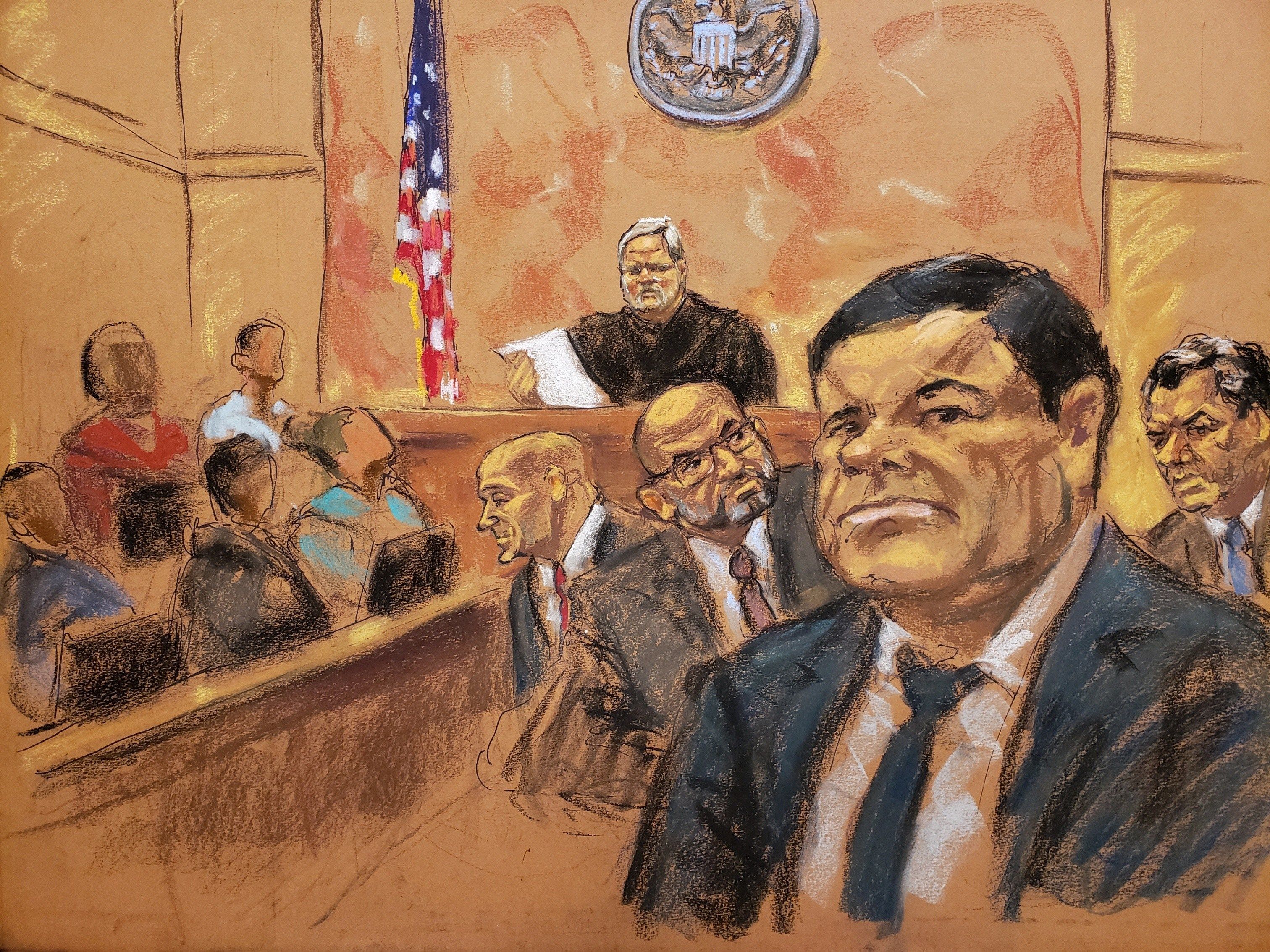 Tribunal escuchó argumentos de la defensa de “El Chapo” Guzmán, quien ansía la libertad