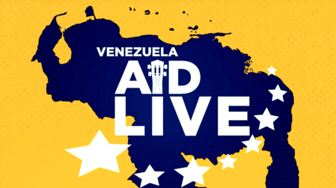 ¡Ya casi está lista! Así va la tarima del Venezuela Aid Live (FOTOS)
