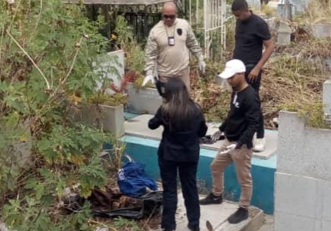 Por homicidio y profanación de tumbas detienen cuatro sujetos en el Cementerio del Sur de Caracas