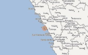 Sismo de magnitud 6 sacude costa central de Perú este #31Mar