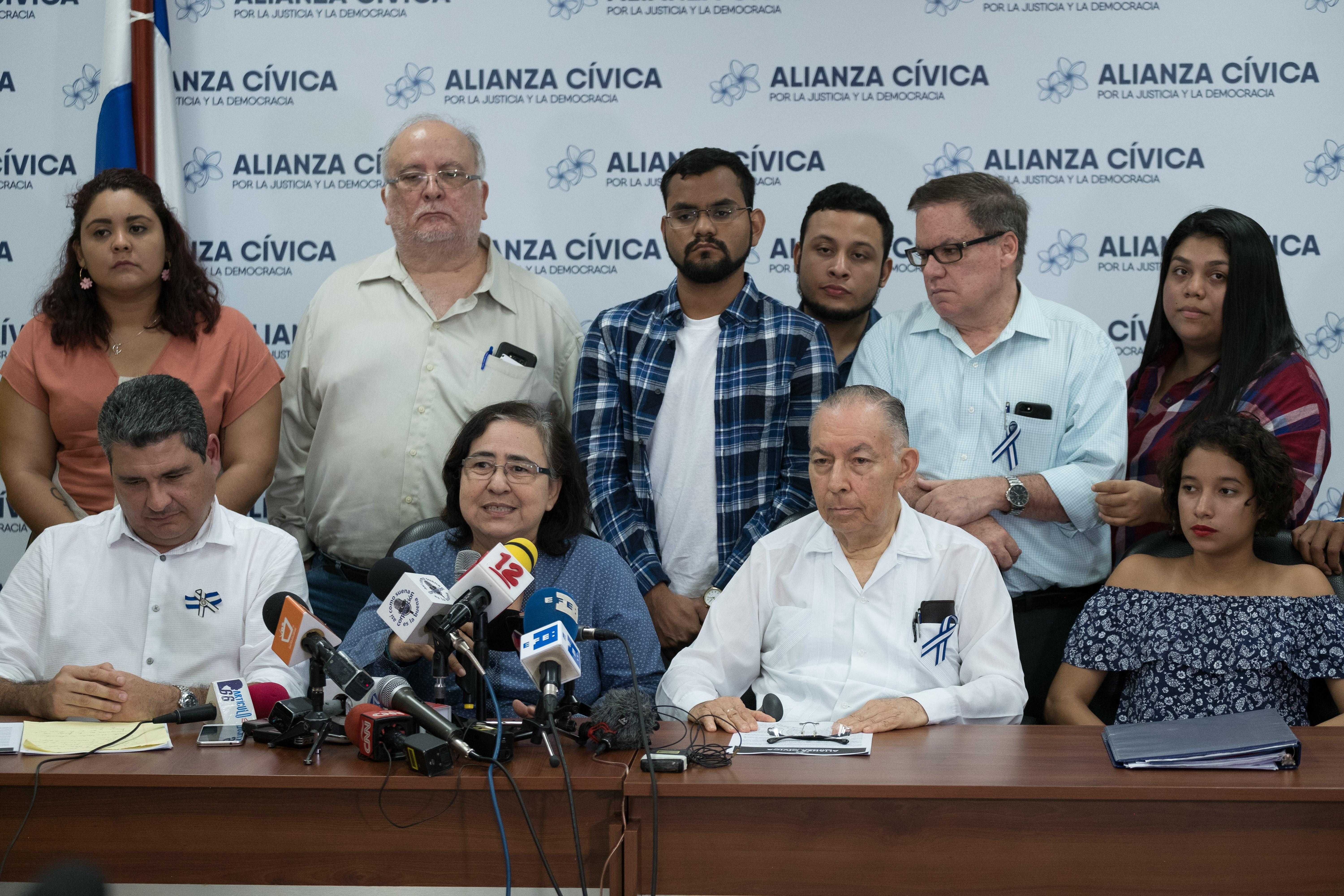 Oposición de Nicaragua ve lejana una solución negociada a la crisis sociopolítica