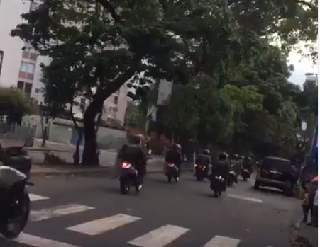 Contingentes de la GNB se dirigen a Corpoelec donde caraqueños protestarán contra apagones #6Abr (video)