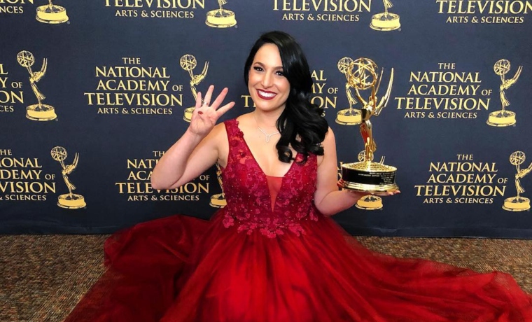Orgullo venezolano: Alejandra Oraa se alzó con un premio Emmy