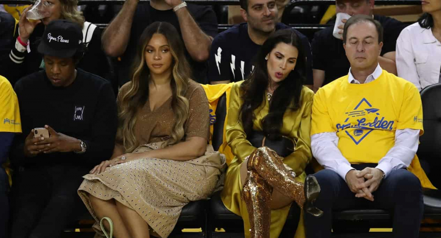 En fotos: La mujer que desató un ataque de celos por parte de Beyoncé en juego de la NBA